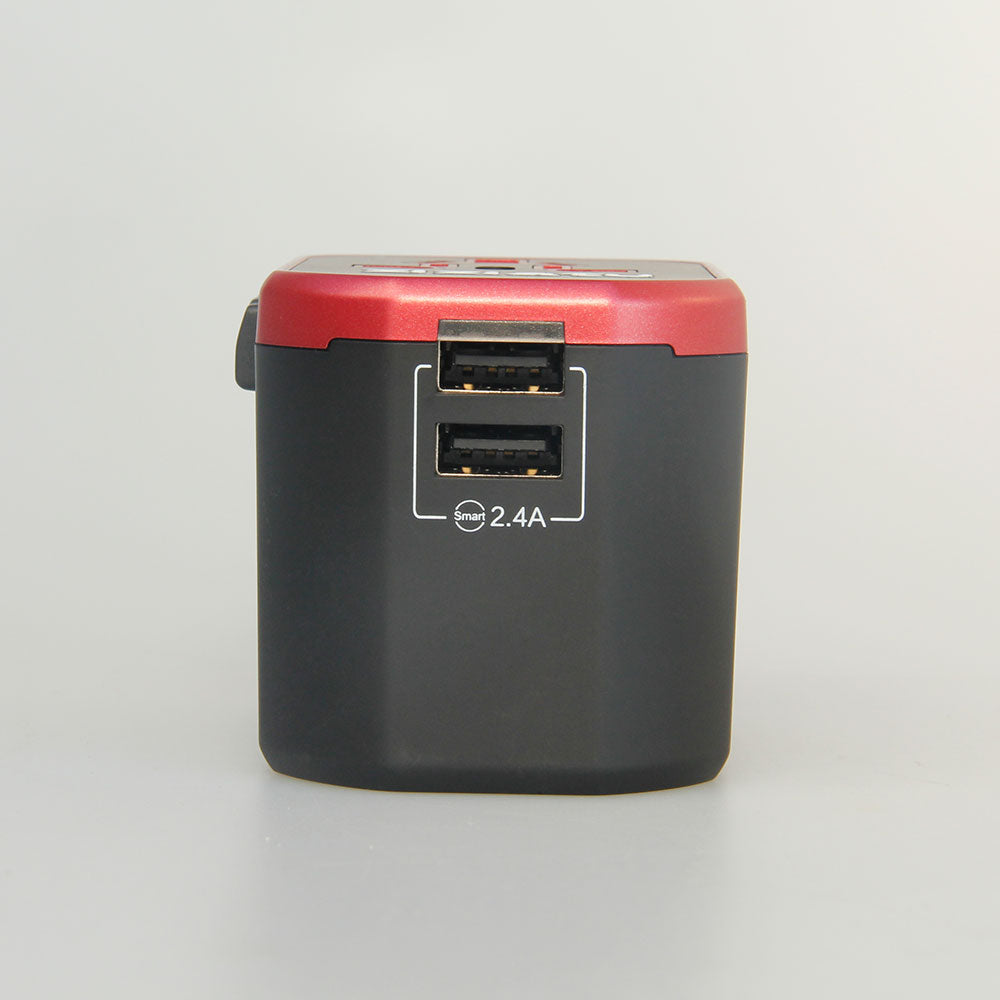 ZiZiatu Universal Travel Adapter USB Charger, Electrical Plug Socket for Digital Devices