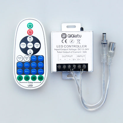 QiQiatu 12-24V36A LED neon signs controller with remote control dimmer for LED sign